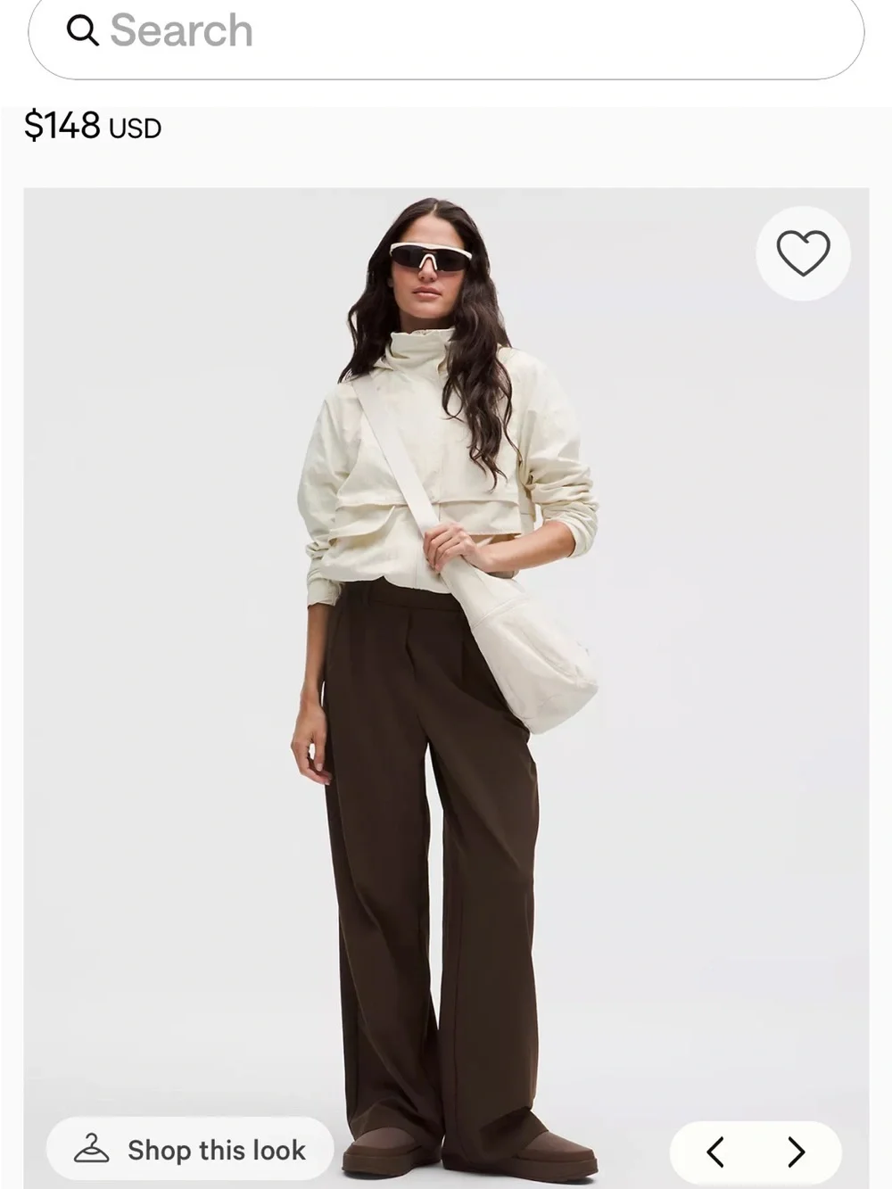 lululemon athletica high waisted trousers